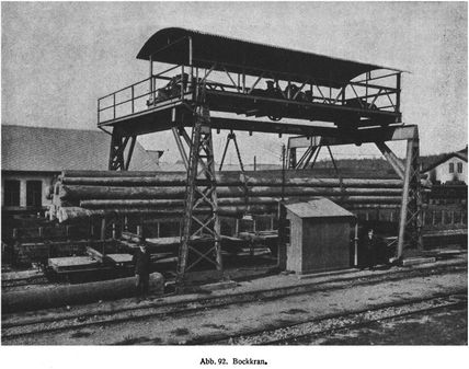 Abb. 92. Bockkran.